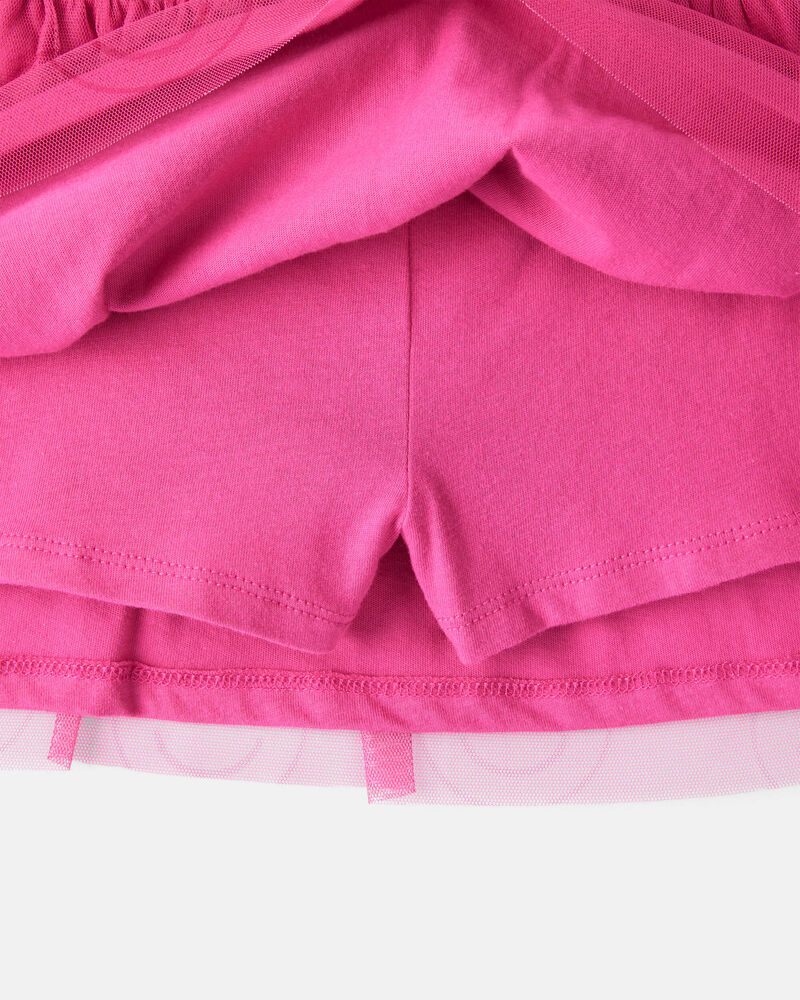 Toddler Girl Smile French Terry Long-Sleeve Top & Skirt Set, image 3 of 6 slides