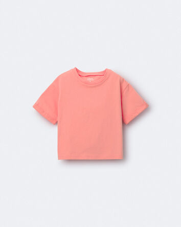 Toddler Rolled Cuff Tee - Orange, 