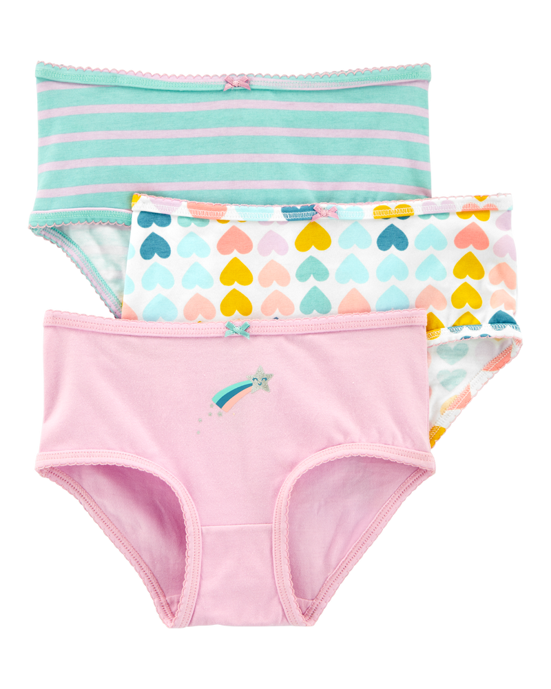 Emballage de 3 culottes en coton, image 1 sur 2 diapositives