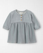 B&eacute;b&eacute; fille - Robe en velours c&ocirc;tel&eacute; recycl&eacute;, image 1 sur 5 diapositives