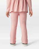 Toddler Girl Cotton Flare Active Pants - Pink, image 4 of 6 slides