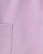 Baby Girl 2-Piece Heart Long-Sleeve Bodysuit & Pant Set - Purple/Cream, image 6 of 7 slides