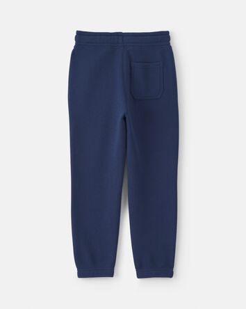 Boys Fleece Joggers - Navy Blue, 