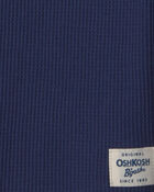 Tout-petit gar&ccedil;on - T-shirt henley manches longues isotherme - Bleu marine, image 2 sur 2 diapositives