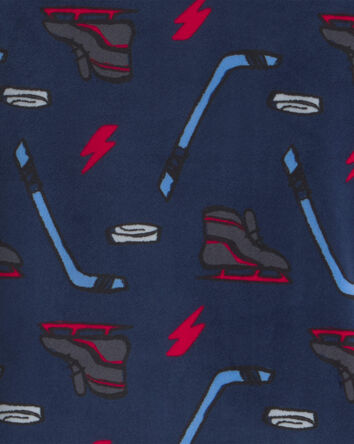 Gar&ccedil;ons - Pyjama 2 pi&egrave;ces en DreamPlush &agrave; th&egrave;me hockey, 