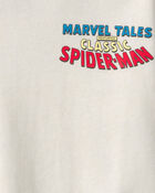Boys &copy;Marvel Spider-Man French Terry Pullover Sweatshirt - White, image 3 of 4 slides