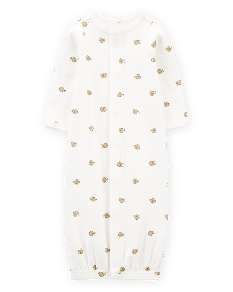Bébé Gigoteuse en coton rayé à motif d’escargot pour prématurés, image 1 sur 6 diapositives