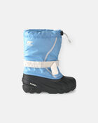 Girls SOREL Flurry&trade;Winter Snow Boot - Blue, image 3 of 3 slides