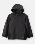 Kid Active Windbreaker - Black, image 1 of 3 slides