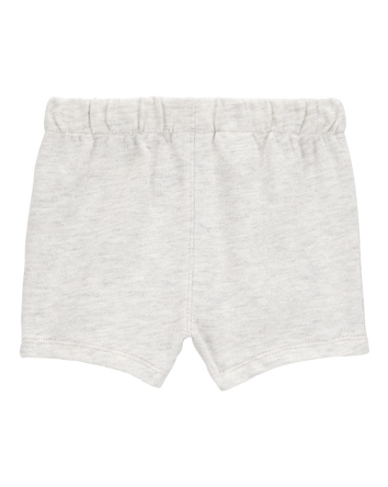 Baby Pull-On Slub Jersey Shorts, 