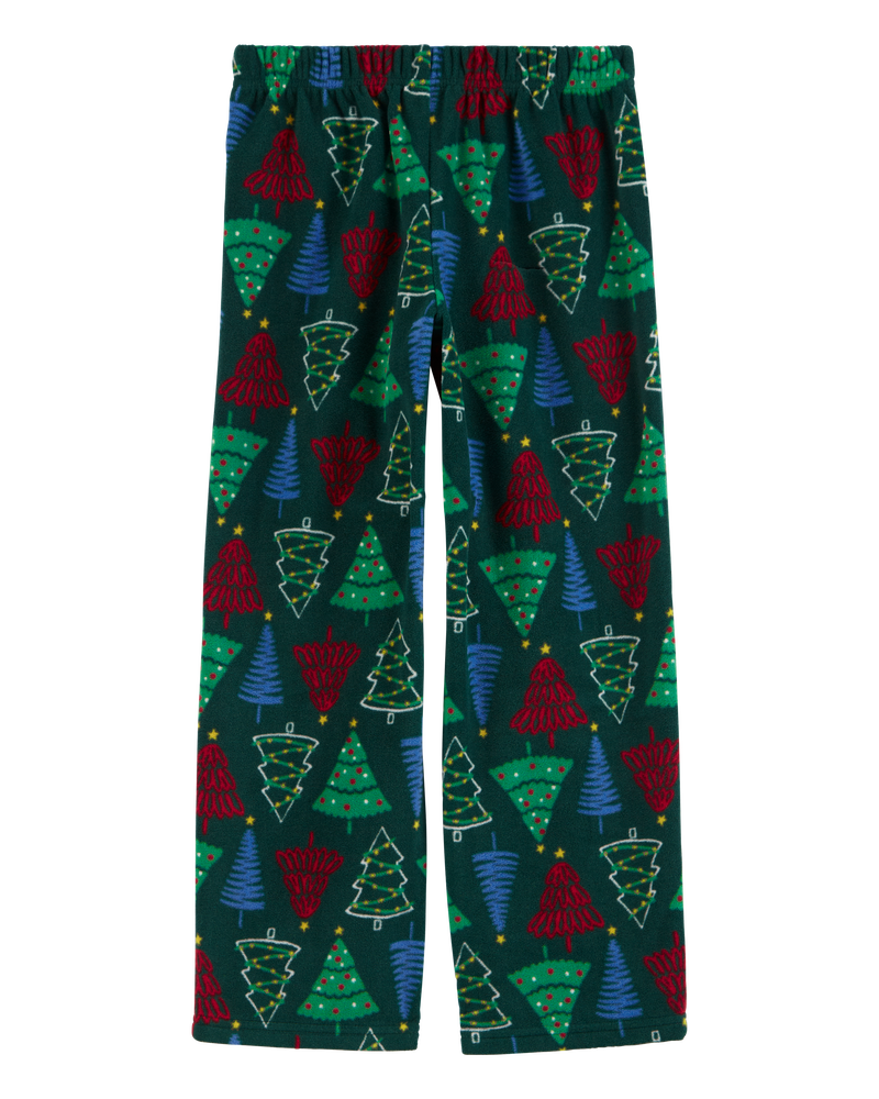 Kids Girls Kid Christmas Tree Pull On Fleece Pyjama Pants 4 Carter s
