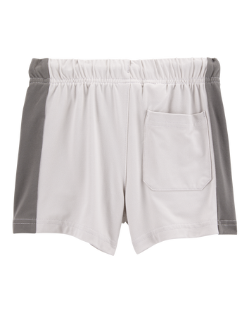 Toddler Solid Knit Shorts - Gray, 