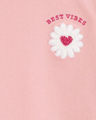 Kid Best Vibes Crew Neck Pullover, image 3 of 4 slides