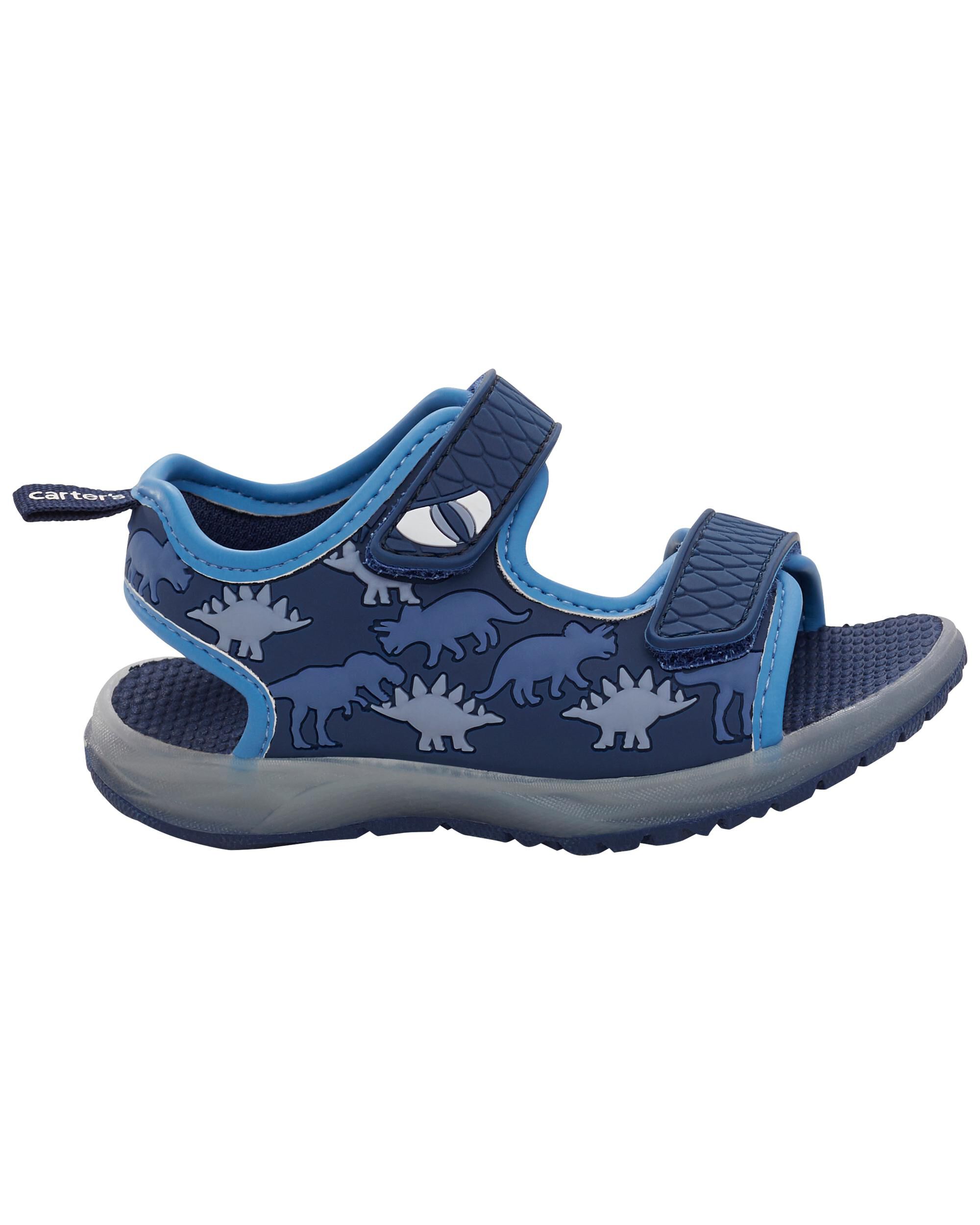 Boys light shop up sandals