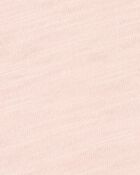Toddler Ribbed Collar Polo Shirt - Pink, image 2 of 3 slides
