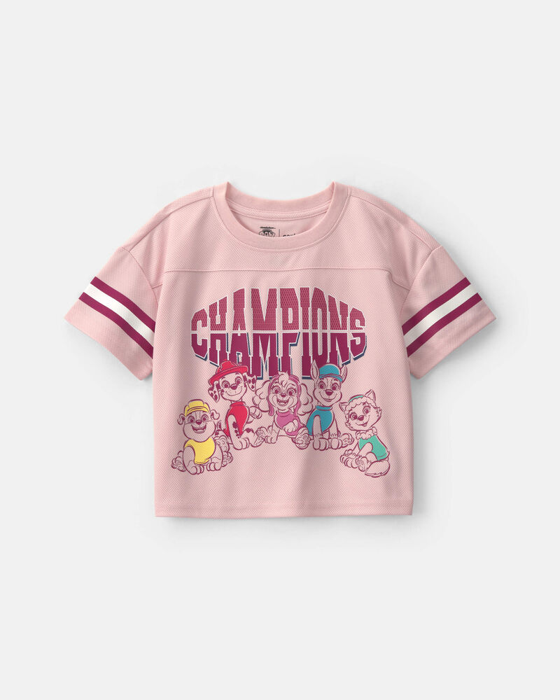 Toddler Girl Paw Patrol&reg; Short-Sleeve Jersey - Pink, image 1 of 2 slides