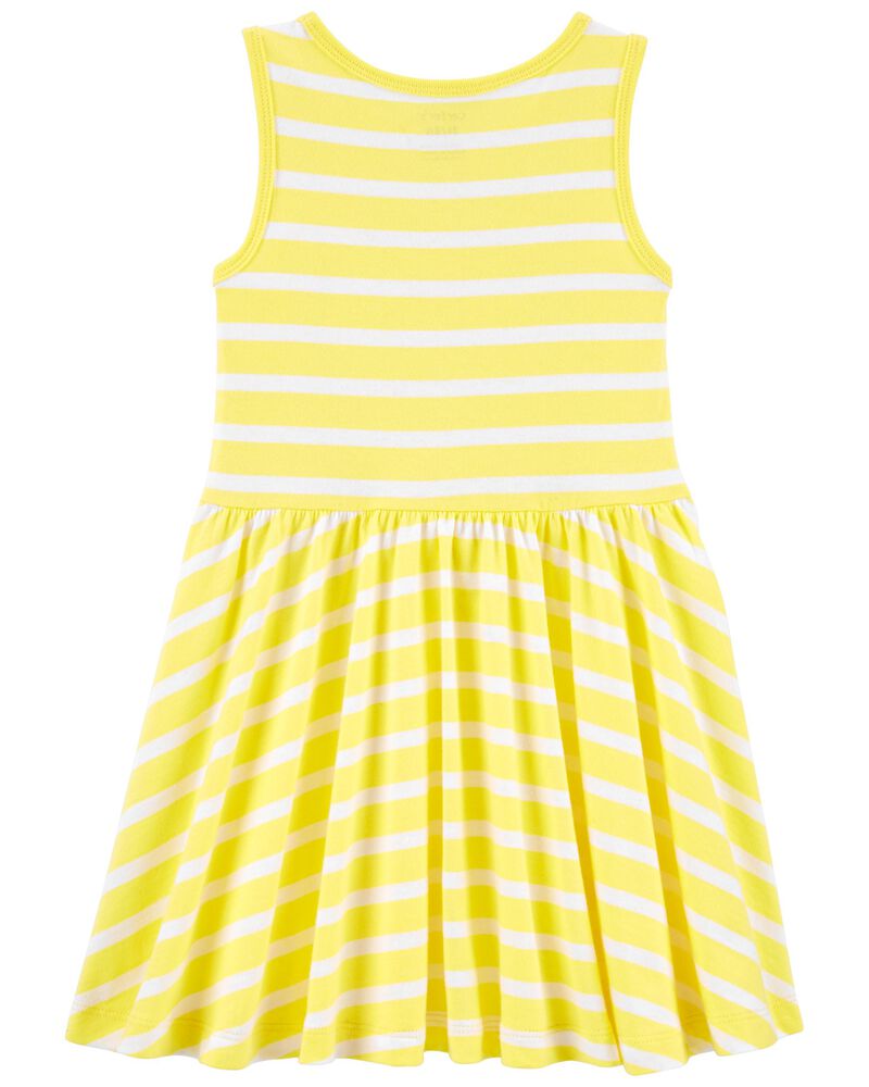 Striped Jersey Dress, image 2 of 3 slides