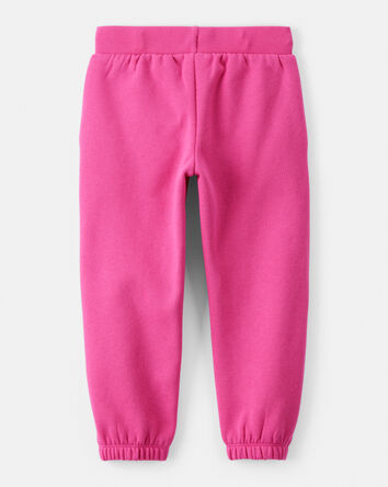 Toddler Girl DayDream Fleece Drawstring Joggers - Pink, 