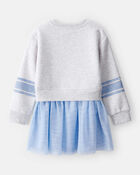 Girls Disney&copy; Lilo & Stitch Long-Sleeve Dress - Blue, image 2 of 3 slides