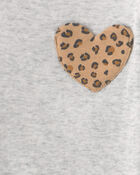 Baby Girl 4-Pack Leopard Print Long-Sleeve Multipack Bodysuits, image 2 of 6 slides