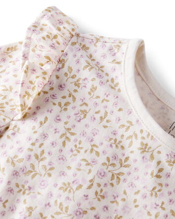 Toddler 2-Pack Organic Cotton Tees in Botanic Muse Print, 