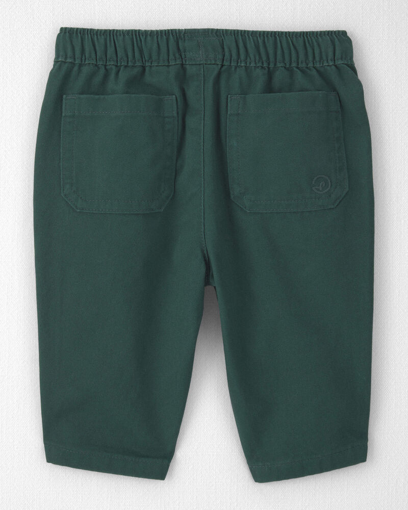 Baby Organic Cotton Baggy Twill Pants, image 2 of 5 slides