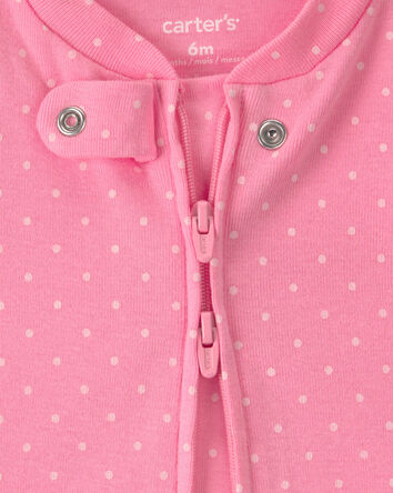 Baby Girl 2-Pack Strawberry Sleeper - Pink, 