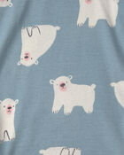 Baby Girl 5-Pack Bear Short-Sleeve Bodysuits, image 6 of 7 slides
