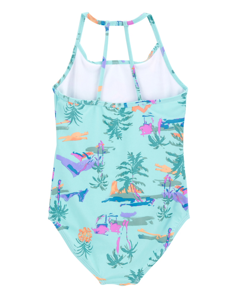 Kid Tropical 1-Piece and Sarong Set, image 3 of 5 slides