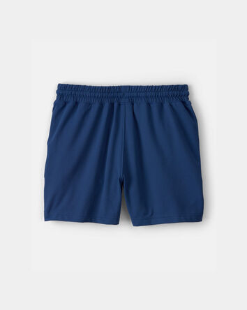 Boys Mesh Active Shorts - Blue, 