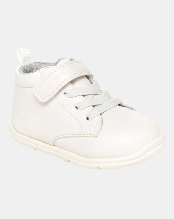 Baby Boy Every Step&reg; First Walker High Top Sneaker - White, 