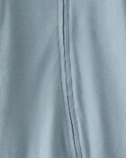 Baby Organic Cotton Sleeper Pyjamas in Blue, image 3 of 5 slides