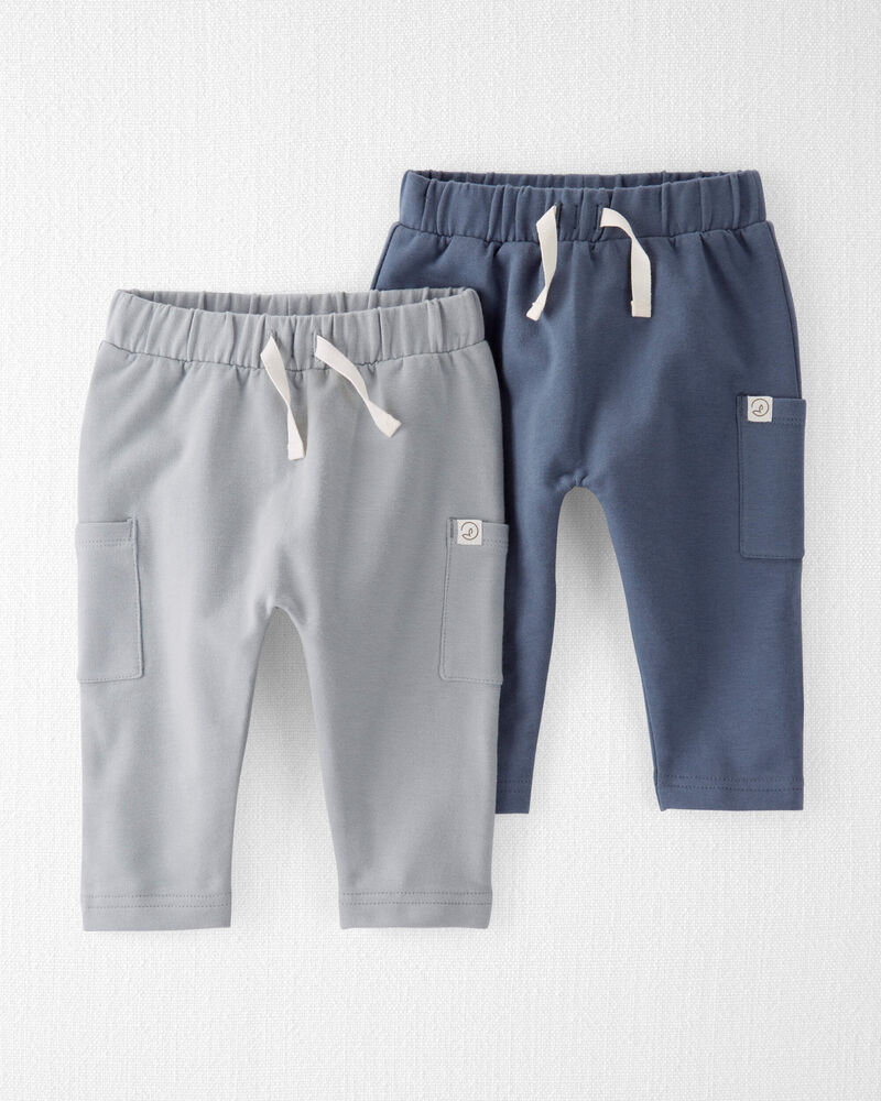 Baby 2-Pack Organic Cotton Sweatpants, image 1 of 5 slides
