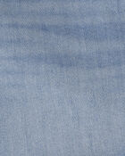 Filles - Short en denim &agrave; bordure ajour&eacute;e - D&eacute;lav&eacute; moyen, image 3 sur 3 diapositives