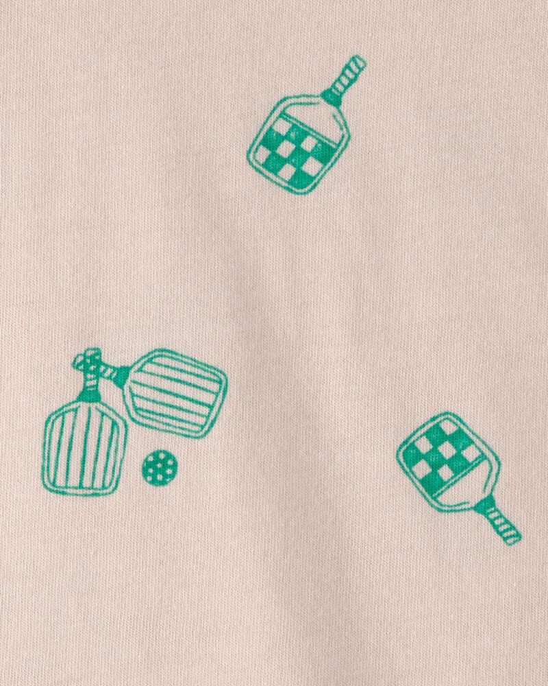 Baby Pickleball T-Shirt - Brown, image 2 of 3 slides