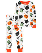 Toddler 2-Piece Halloween 100% Snug Fit Cotton Pyjamas, image 1 of 3 slides