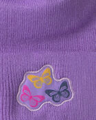 Filles - Tuque Papillon Kombi- Mauve, image 2 sur 2 diapositives