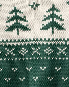 Tout-petit - Chandail tricot motif jacquard en coton biologique, image 4 sur 4 diapositives