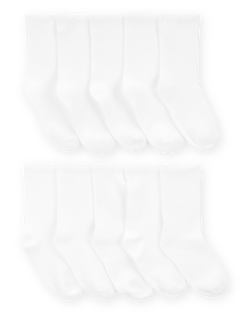 Kid 10-Pack Crew Socks, 
