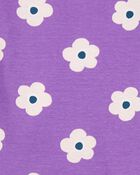 Toddler 4-Piece Flowers 100% Snug Fit Cotton Pyjamas, image 2 of 4 slides