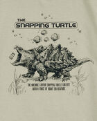 Enfant T-shirt à manches courtes imprimé de tortue - Gris, image 2 sur 3 diapositives