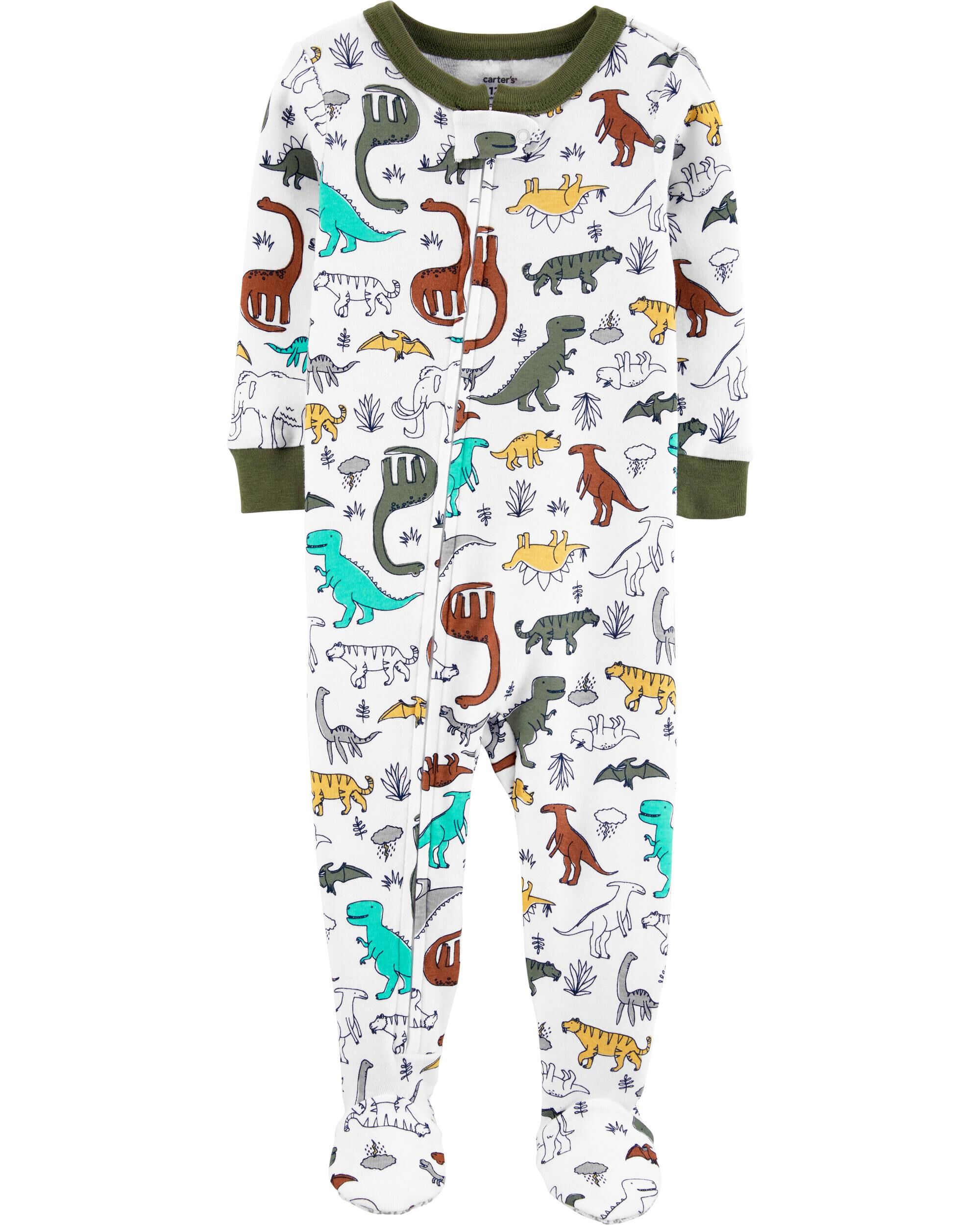 dinosaur pajamas carters