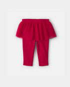 B&eacute;b&eacute; fille - Ensemble 2 pi&egrave;ces cache-couche manches longues &laquo;Santa's Littlest Love&raquo; et pantalon &agrave; tutu &ndash; Rouge/Cr&egrave;me, image 2 sur 4 diapositives