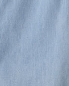Boys Organic Cotton Chambray Button-Down Top, image 3 of 4 slides