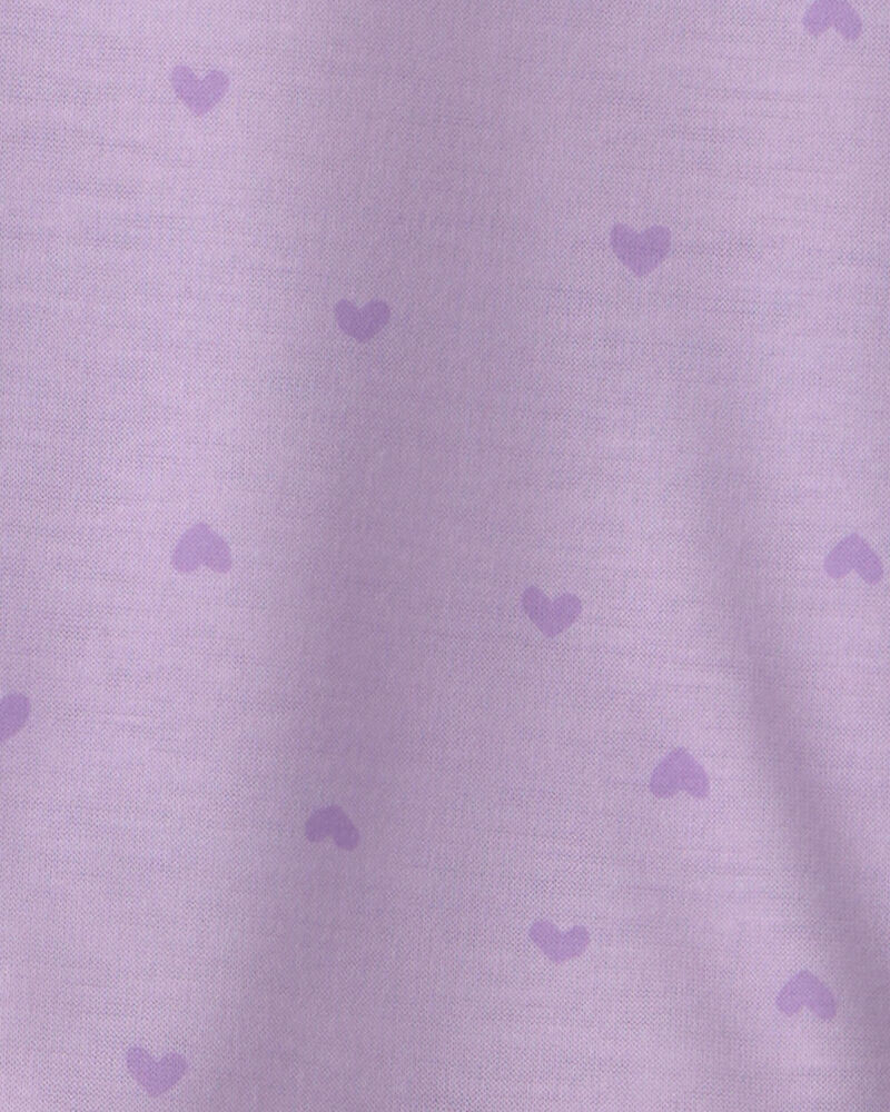 Girls 2-Pack Floral Night Gown - Purple, image 3 of 4 slides