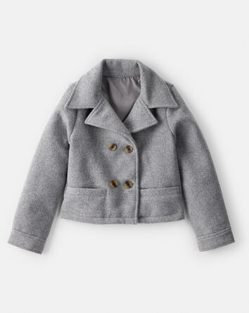 Filles - Veste mode à manches longues - Gris, 