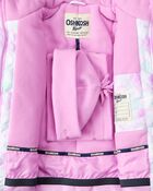 Girls 2-Piece Taslan Snowsuit Set - Pink, image 4 of 13 slides