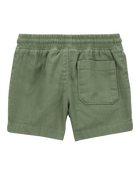 Toddler Pull-On Cotton Shorts, image 2 of 4 slides