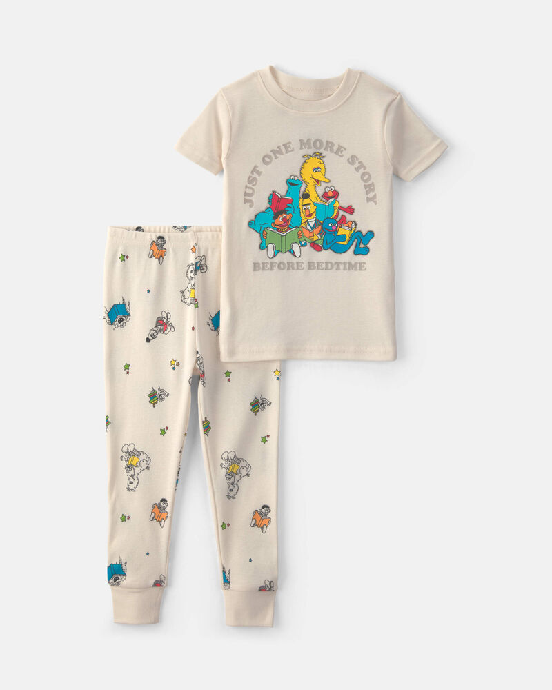 Tout-petit - Pyjama 2 pi&egrave;ces Rue S&eacute;same, image 1 sur 3 diapositives