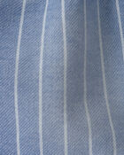 B&eacute;b&eacute; gar&ccedil;on - Short en denim &agrave; cordon de serrage et rayures - Bleu moyen, image 3 sur 3 diapositives